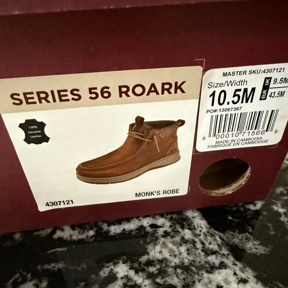 RedHead Roark Leather Pull-On Casual Boots for Men - Picture 6 of 7